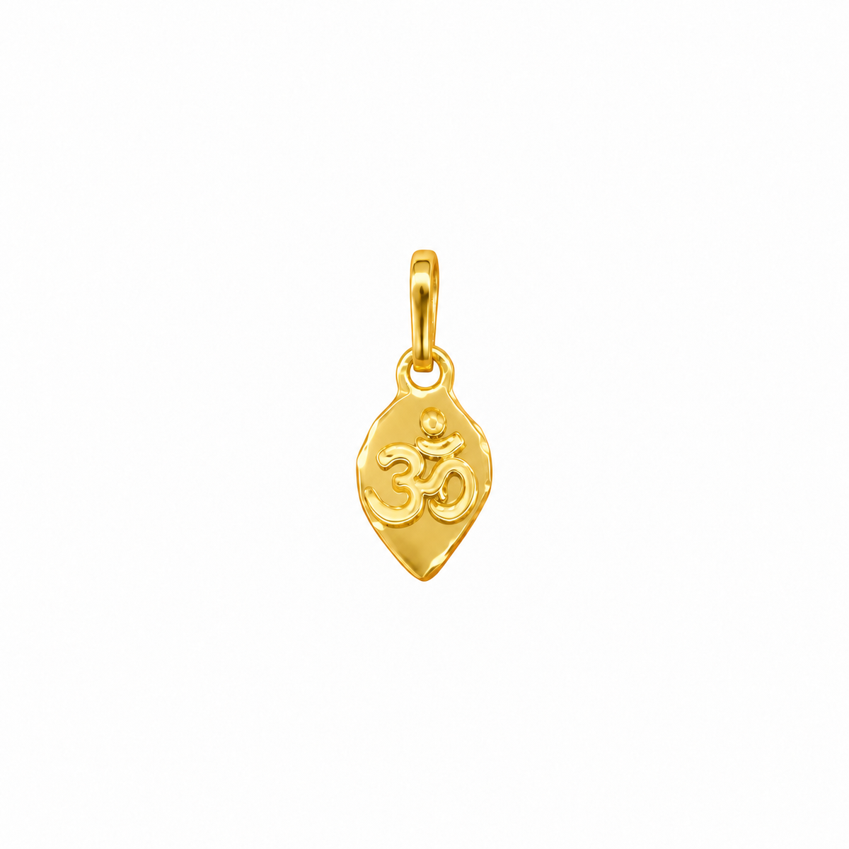 9K Gold Traditional Om Thali Pendant