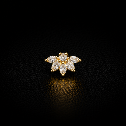 Lotus golden nosepin